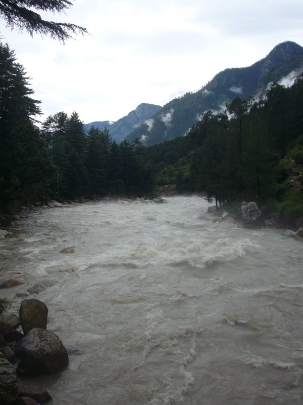 Travel - India - Himachal Pradesh - Parvati Valley - Kassol - The River